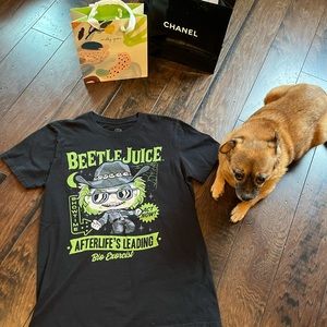 Pop! Beetlejuice tee size small